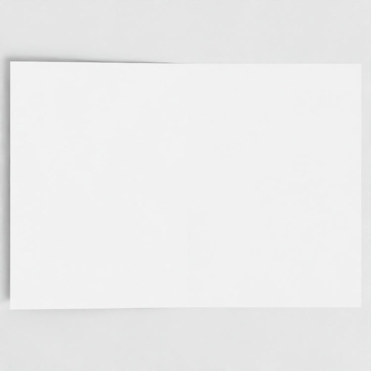 Inside of the card, empty for you to write in